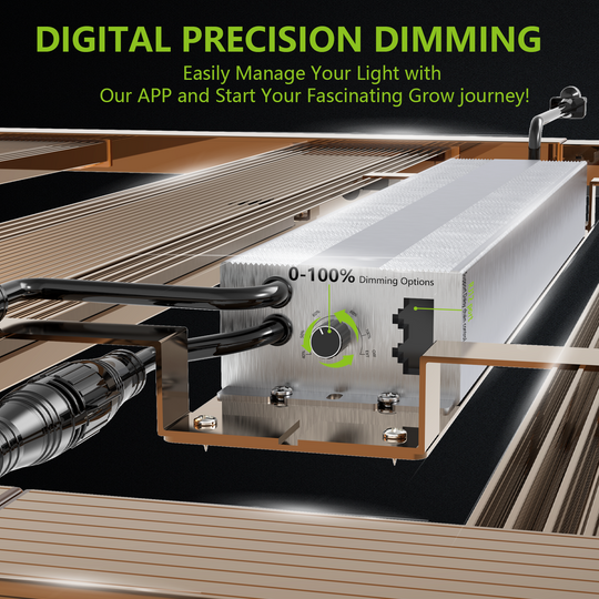 FULL SPECTRUM GROW LIGHT 4x4FT 1000W