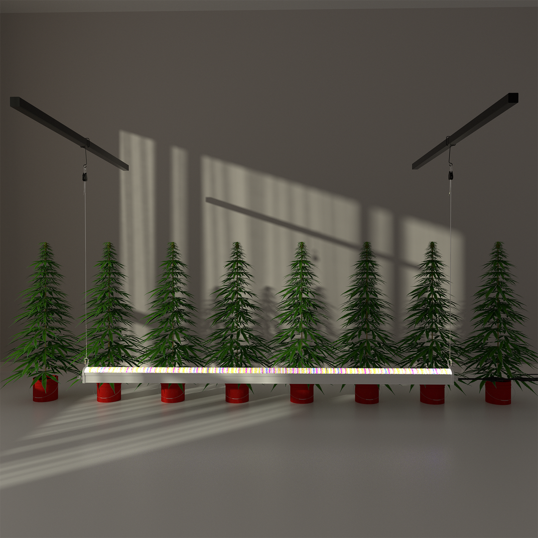 LED Growth Light 6FT with Built-in Power 150W