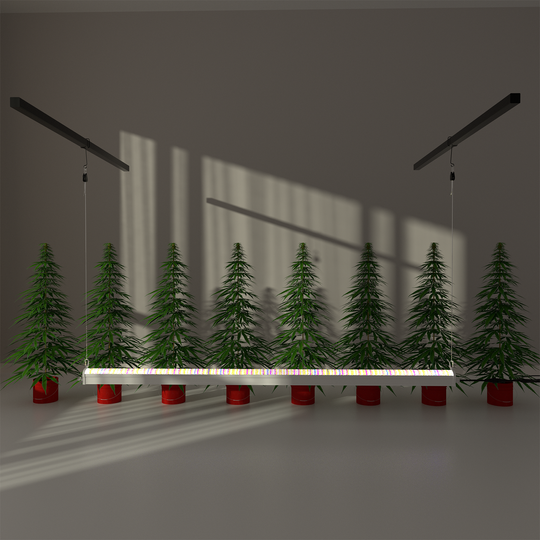 LED Growth Light 6FT with Built-in Power 150W