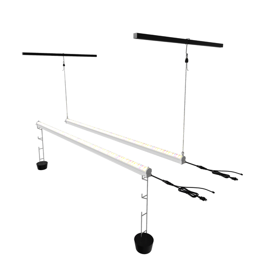 LED Growth Light with Built-in Power 8FT 240W